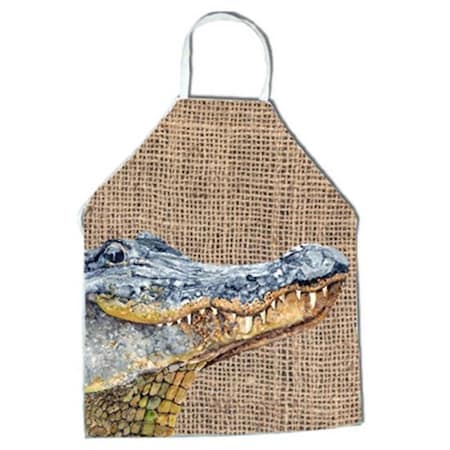 Carolines Treasures 8733APRON Alligator Apron - 27 X 31 In.